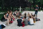 Neformalni diskuze studentu Univerzity Palackeho v Sarajevu